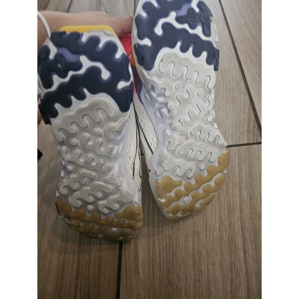 Size 9 - Nike React Vision White Astronomy Blue Women's Casual Sneakers - Picture 11 of 13